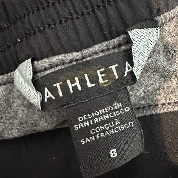 Athleta Brooklyn Lined Jogger Pant Cold weather Black 8 631612 - Picture 2 of 10